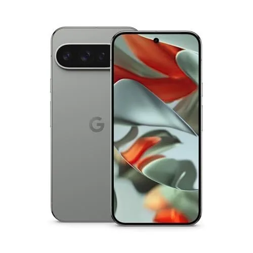 Google Pixel 9 Pro XL - Unlocked Android Smartphone with Gemini, Triple Rear Camera System, 24-Hour Battery, and 6.8" Super Actua Display - Hazel - 128 GB