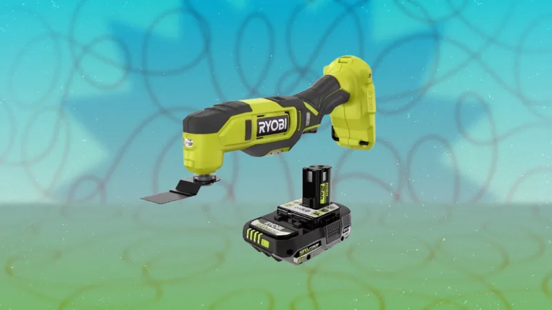 Ryobi 18-volt oscillating multitool