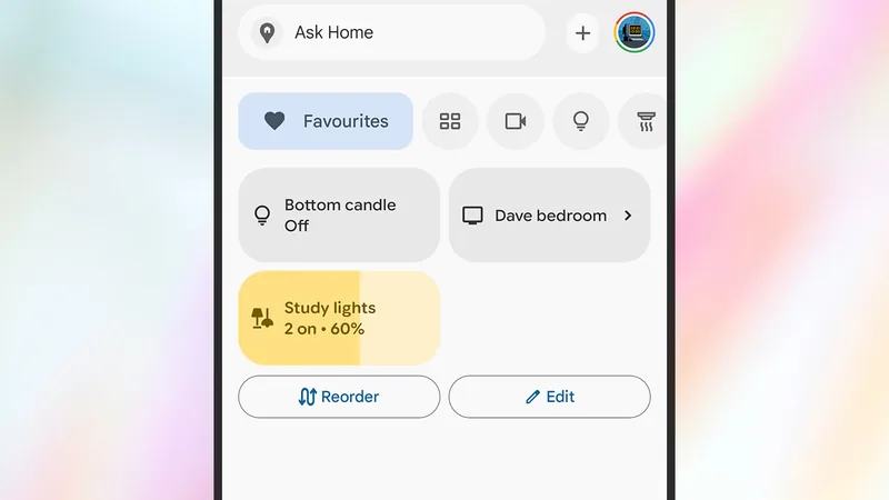 Google Home app