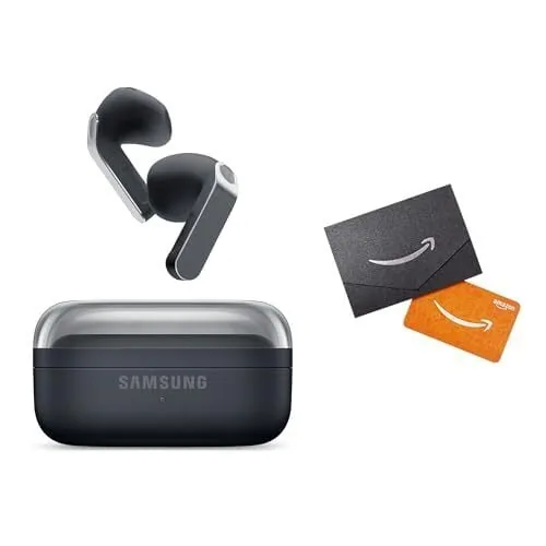 Samsung Galaxy Buds 4 AI Noise Cancelling Wireless Earbuds + $20 Amazon Gift Card
