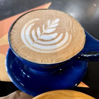 Mocha Latte with Almond Milk