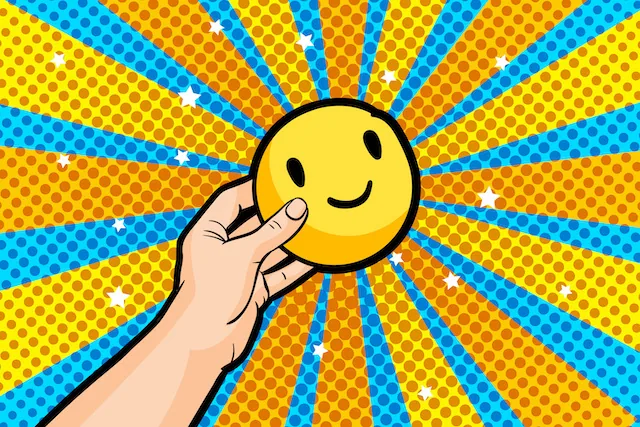 A person smiling, symbolizing happiness and getting your smile back.