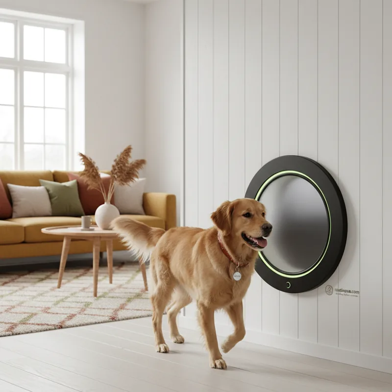 Pawport's Smart Pet Door: UWB Tech Unleashes Next-Gen Security - Routinova