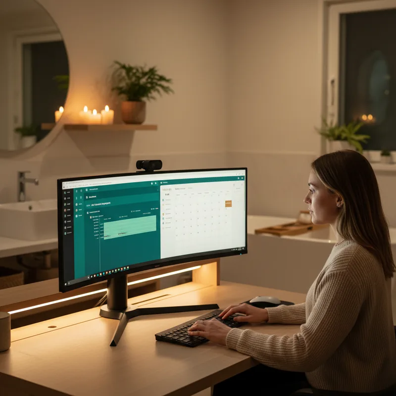 Samsung's Ultra-Wide Curved Monitor: 33% Off - Routinova