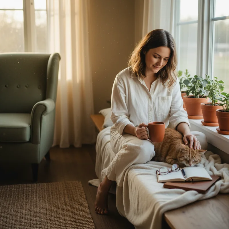 Unlock Inner Calm: How Glimmers Trigger Joy and Safety in Daily Life - Routinova