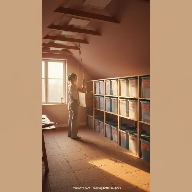 Unlock Hidden Potential: Transform Your Attic into Smart Storage - Routinova