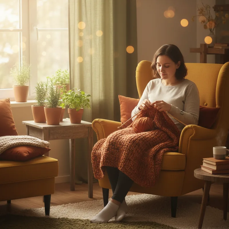 Rediscover Calm: Comforting 'Grandma Hobbies' for Modern Minds - Routinova