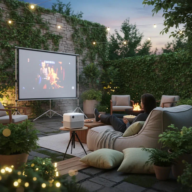 Why I Love This Portable Projector: The Ultimate Entertainment Upgrade - Routinova