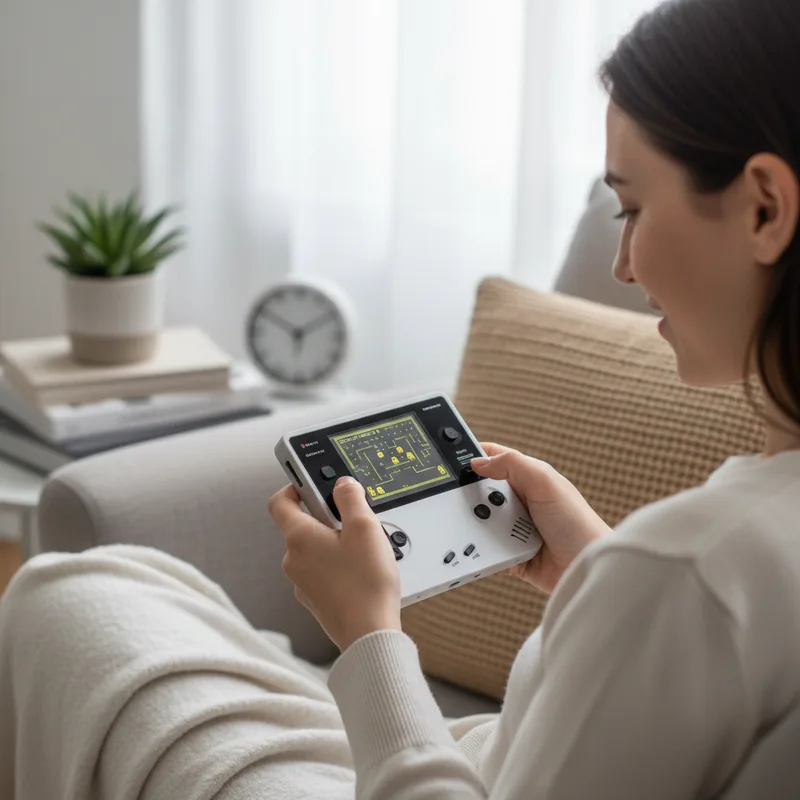 Relive Arcade Glory: The Atari Handheld Console with 200 Classics - Routinova