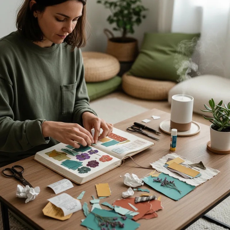 Junk Journaling: My Month-Long Journey to Calm & Creativity - Routinova