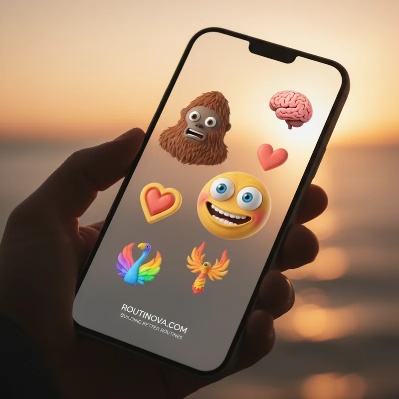 Your iPhone's Next Update: Meet Bigfoot & The Distorted Face Emoji - Routinova
