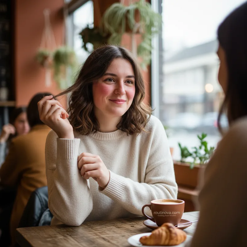 Decoding Nervous Habits: 7 Subtle Signs They're Into You - Routinova