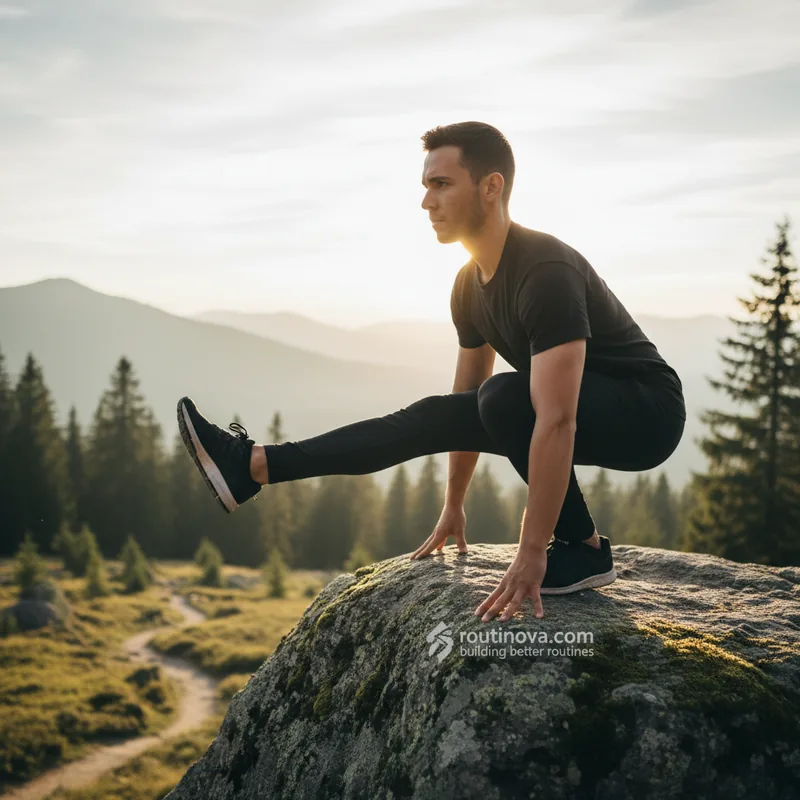 Mastering the Pistol Squat: Strength, Balance, Mobility - Routinova