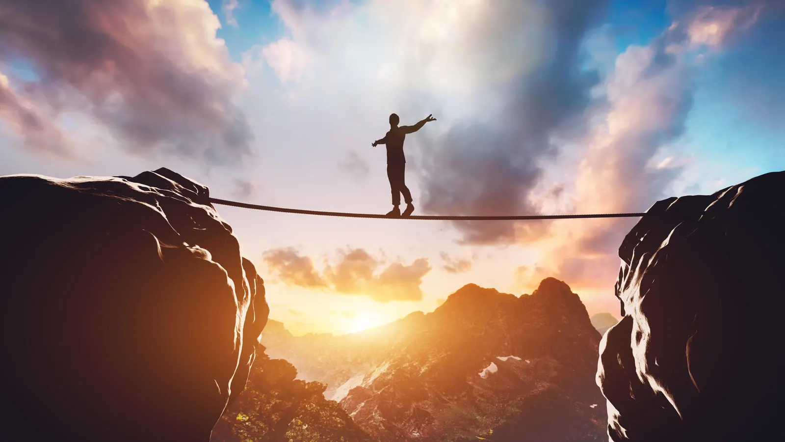 Confident woman looking forward